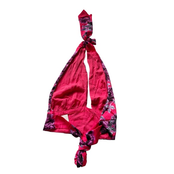 Free People NWOT Sicily Halter Crop Top - Picture 5 of 6
